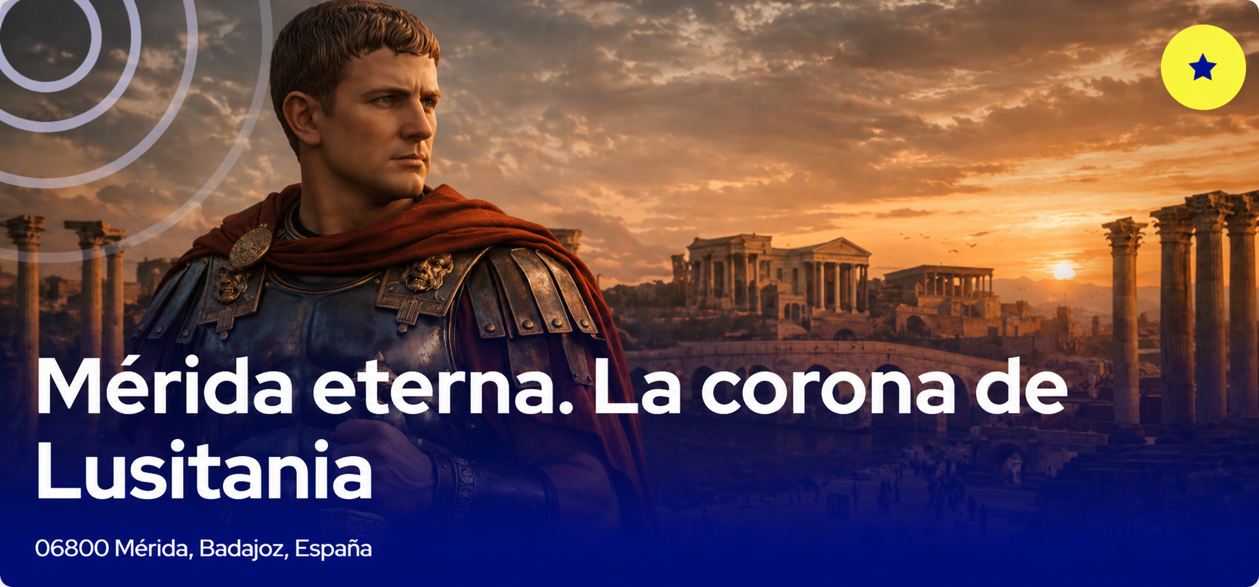 Guidum centra su foco en Extremaduracon una nueva audioguía inmersiva.Mérida eterna: La “corona” de Lusitania.