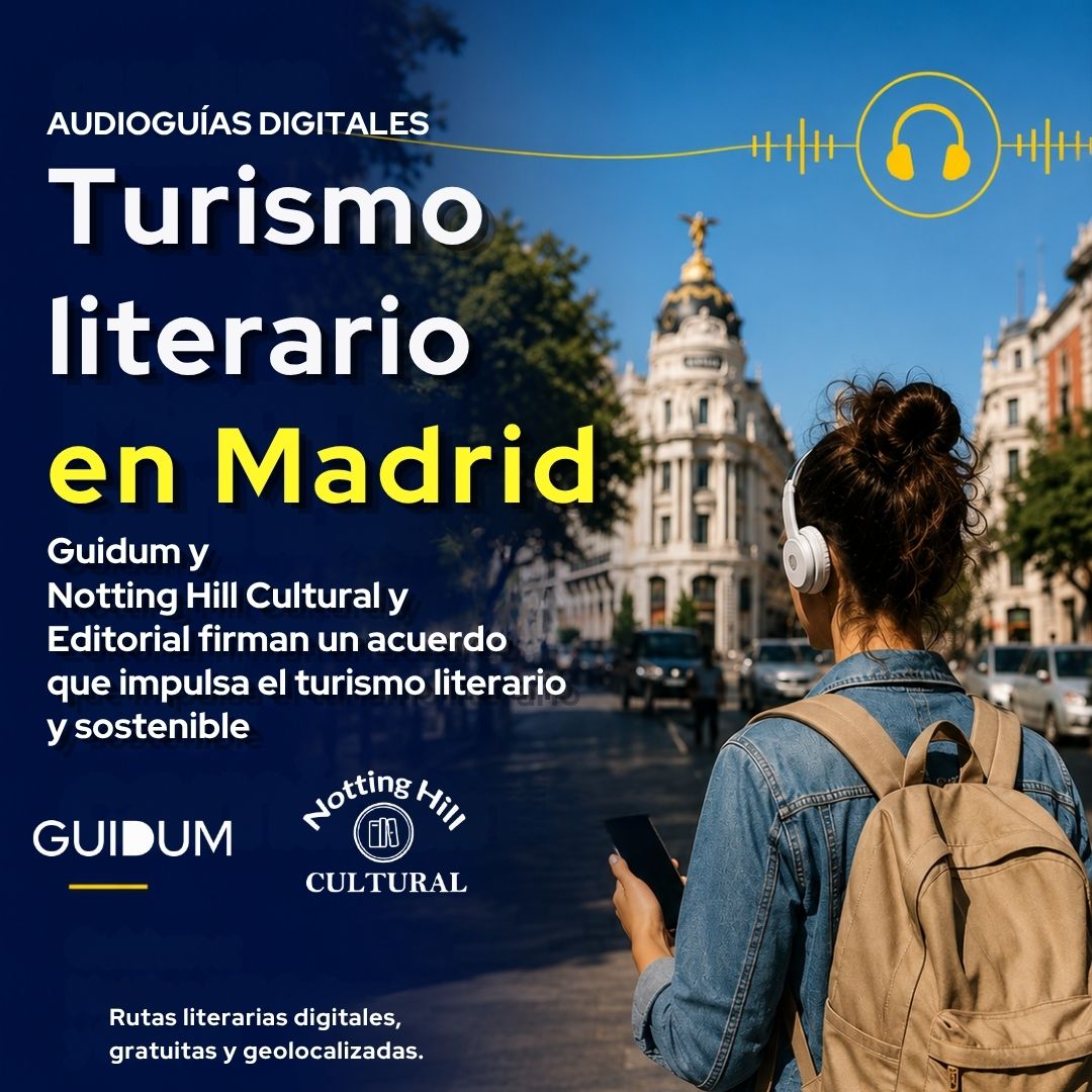 Guidum y Notting Hill Cultural y Editorial impulsan el turismo literario en Madrid