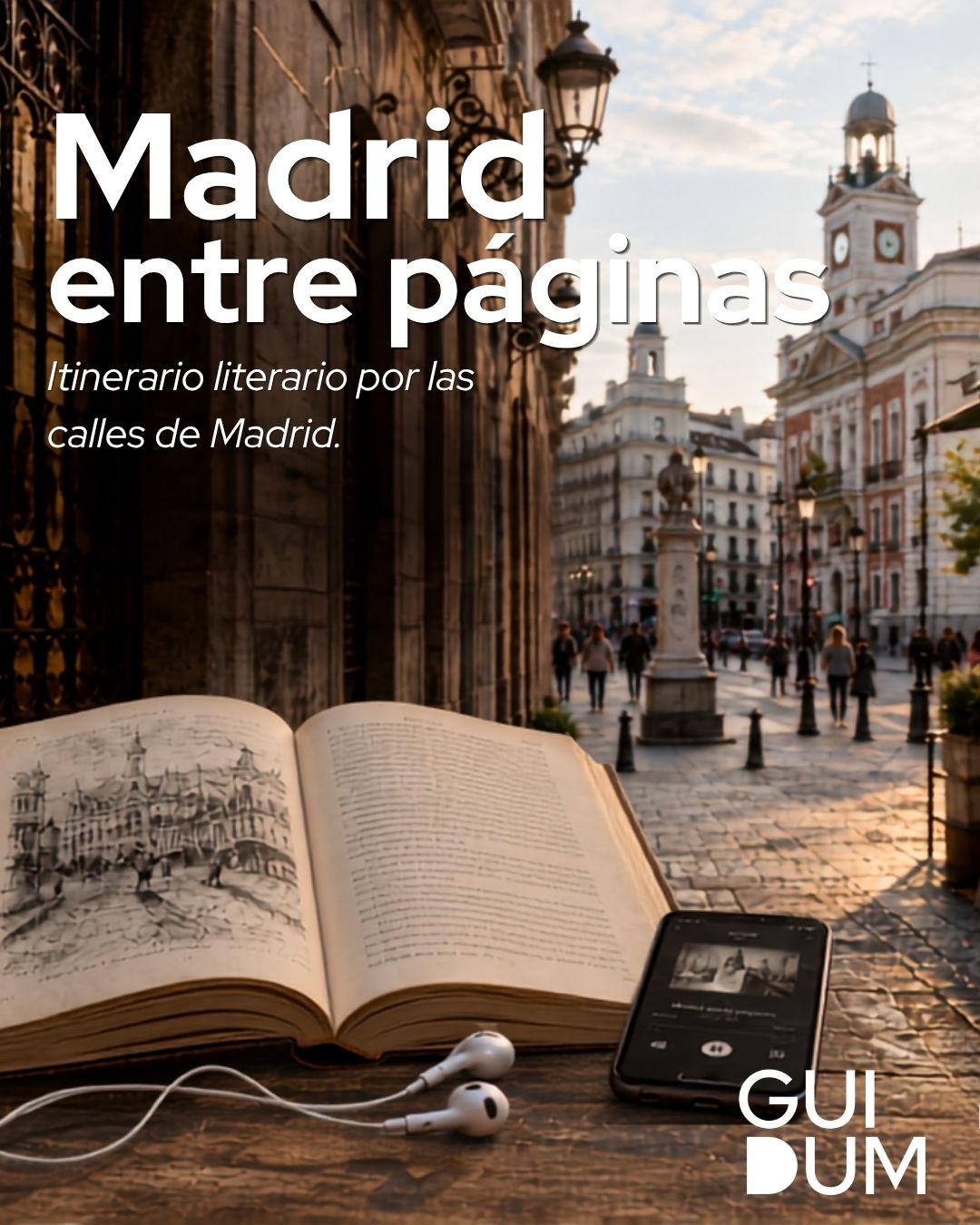 Madrid entre páginas: una ruta literaria para descubrir la ciudad de otra manera